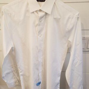 Nordstrom Men's Dress White Shirt 15 32/33
